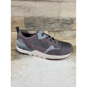 Rockport Works Pulse Tech Womens Shoes Sz 12 W Brown Gray Leather Composite Toe
